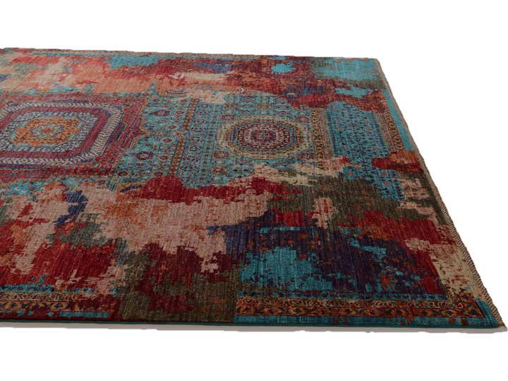 8' 2 x 10' Hand Knotted Mamluk Ziegler Rug