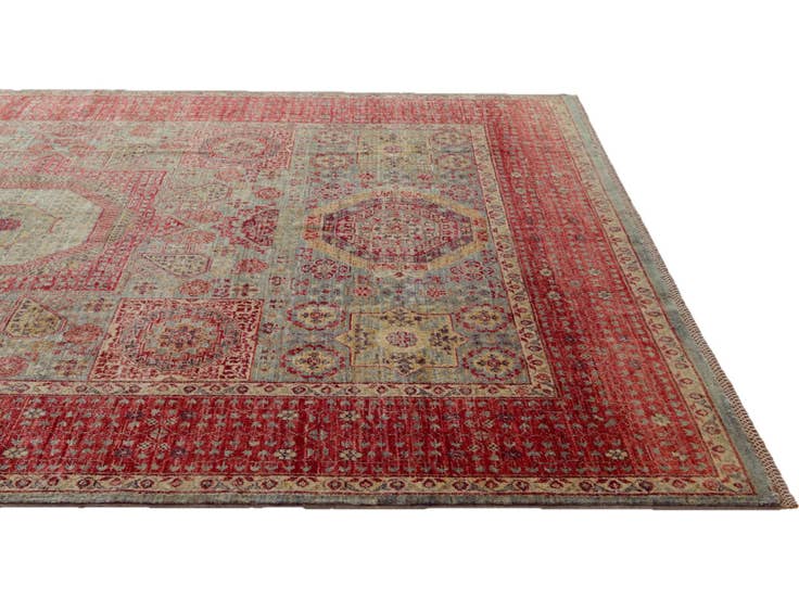 Detail image of 6' 8 x 9' 7 Hand Knotted Mamluk Ziegler Rug