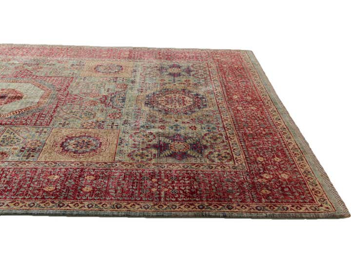 6' 9 x 9' 7 Hand Knotted Mamluk Ziegler Rug