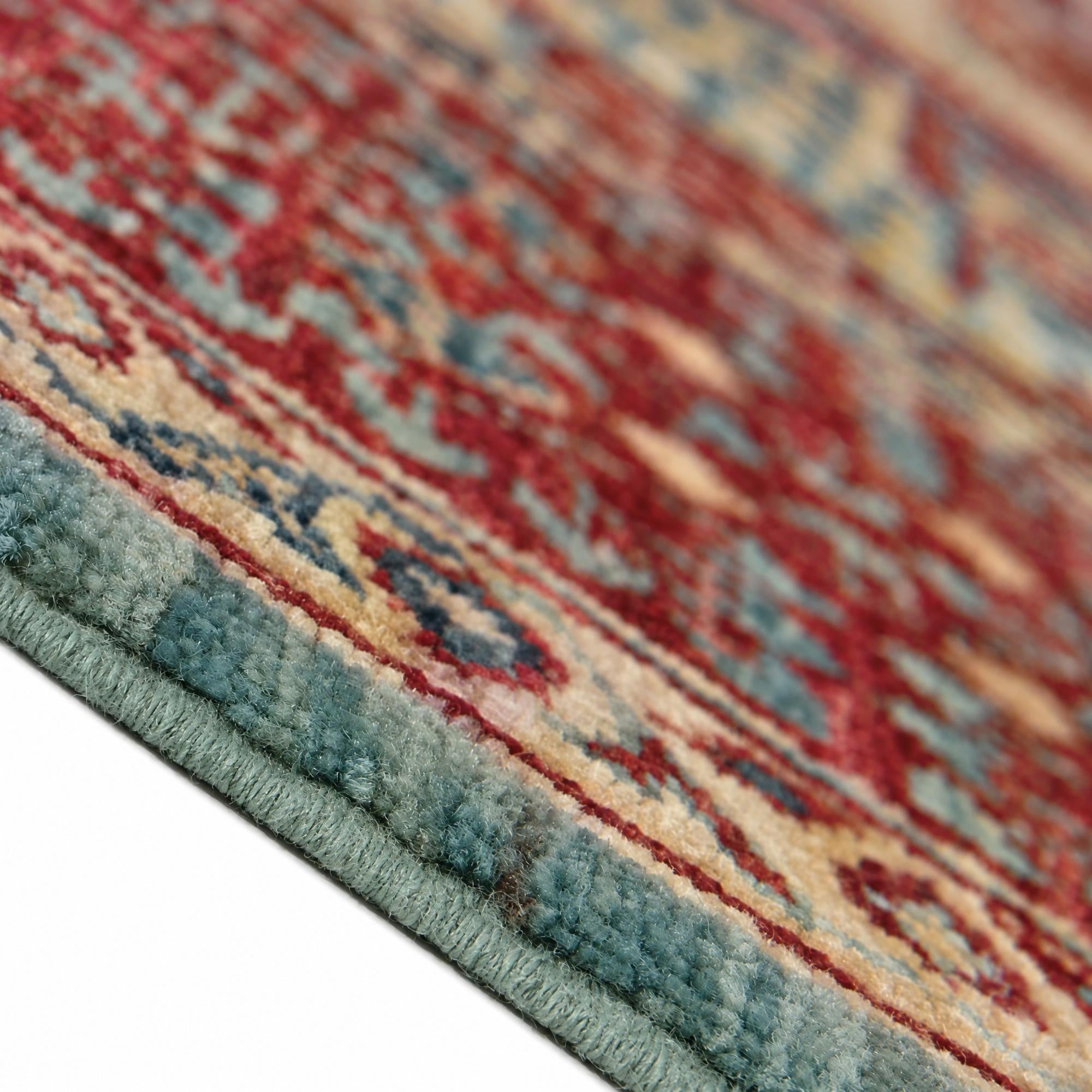 205cm x 295cm Hand Knotted Mamluk Ziegler Rug