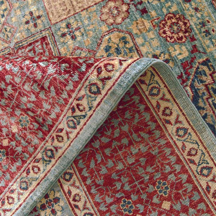 6' 9 x 9' 7 Hand Knotted Mamluk Ziegler Rug