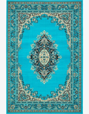 6' x 9' Mashad Design Rug