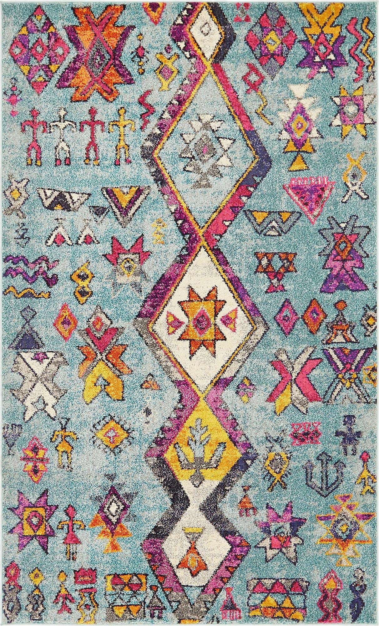 5' x 8' Washable Mesa Rug