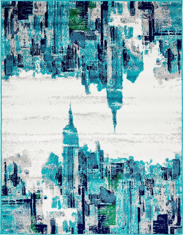 Detail image of 4' x 6' Metropolis Rug