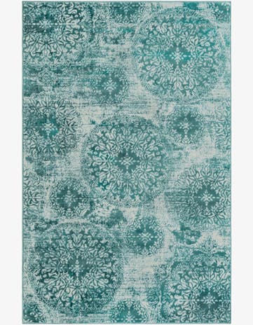 Turquoise Monaco Rug