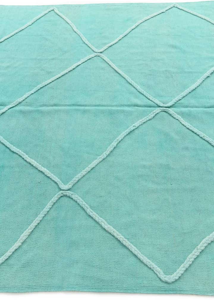 5' 5 x 8' Hand Knotted Moroccan Wool Rug