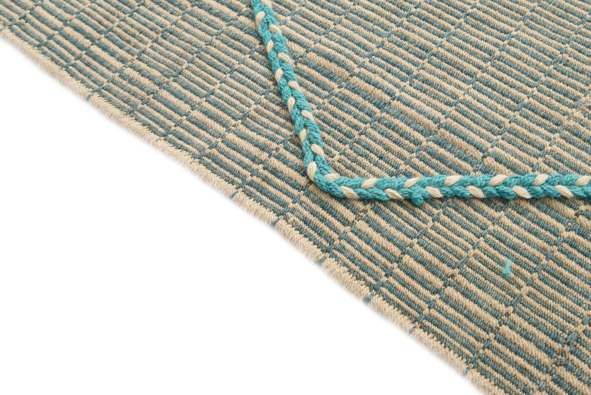 8' 1 x 10' 2 Hand Knotted Moroccan Wool Rug