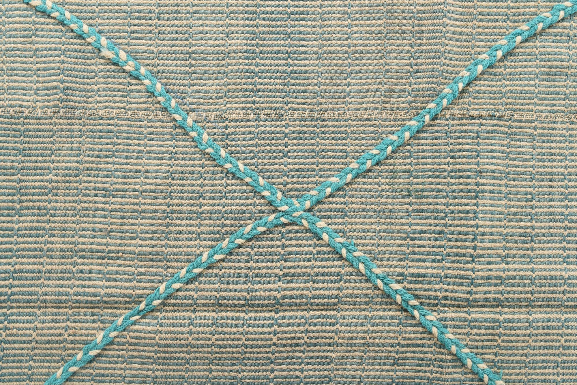 8' 1 x 10' 2 Hand Knotted Moroccan Wool Rug