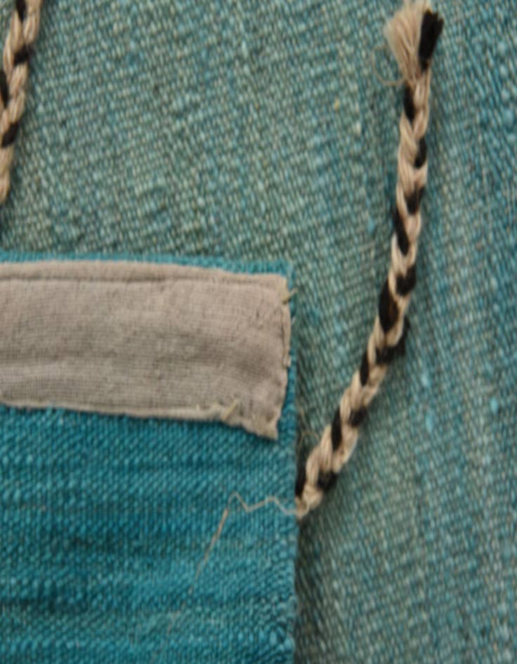 Detail image of 10' 7 x 12'  Hand Knotted Moroccan Wool Rug