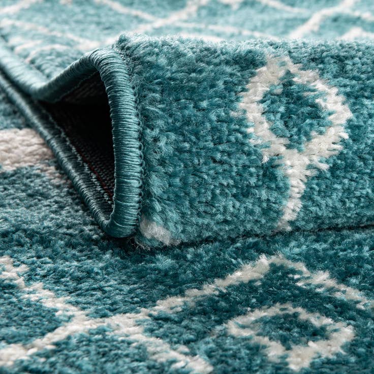 Detail image of 2' x 3' Moroccan Trellis Rug