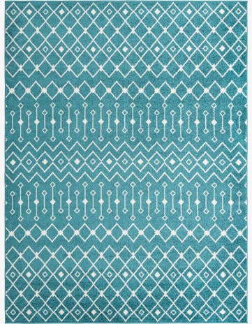 9' x 12' Moroccan Trellis Rug