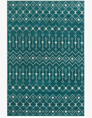 6' x 9' Moroccan Trellis Rug