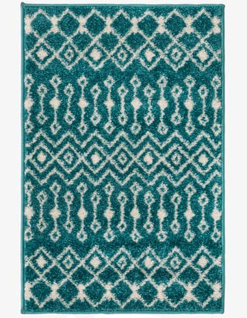 2' x 3' Moroccan Trellis Rug