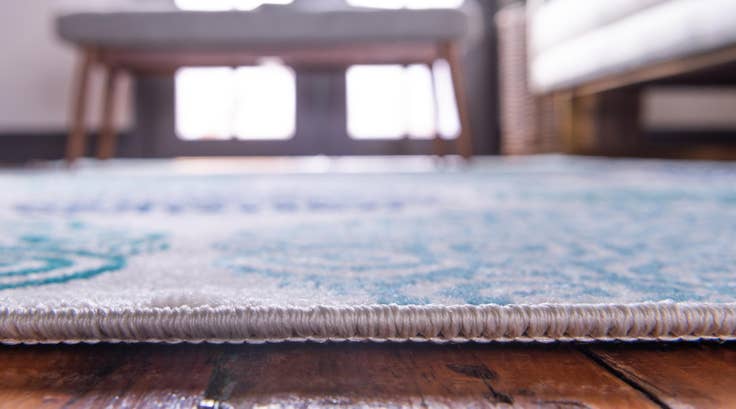 Detail image of 5' x 8' Open Hearts Rug