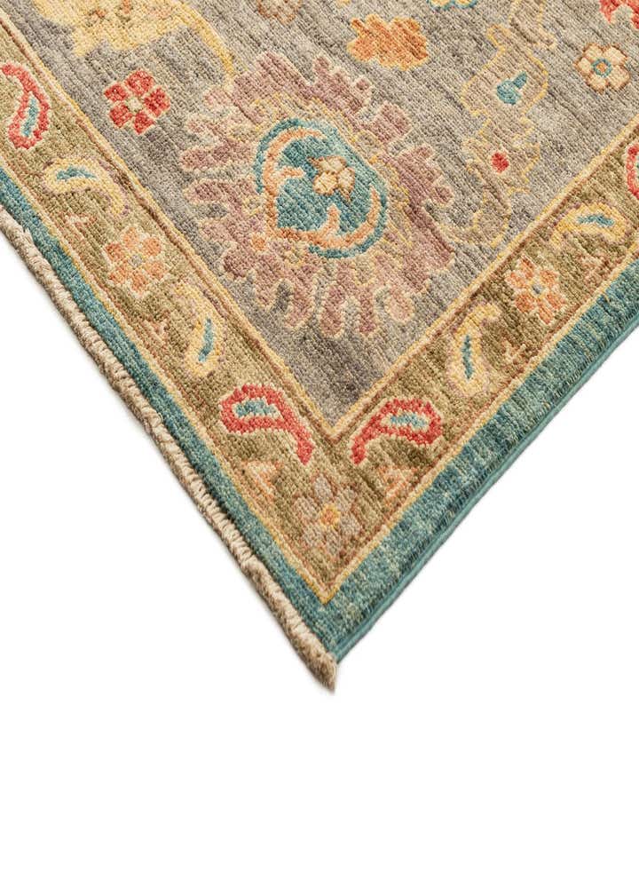 9' 1 x 12' 1 Hand Knotted Oushak Rug