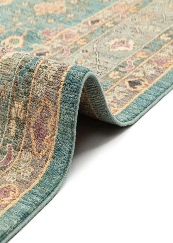 10' x 14' 1 Hand Knotted Oushak Rug