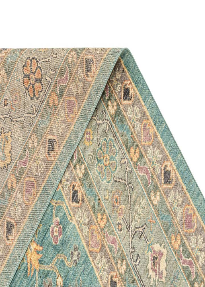 10' x 14' 1 Hand Knotted Oushak Rug