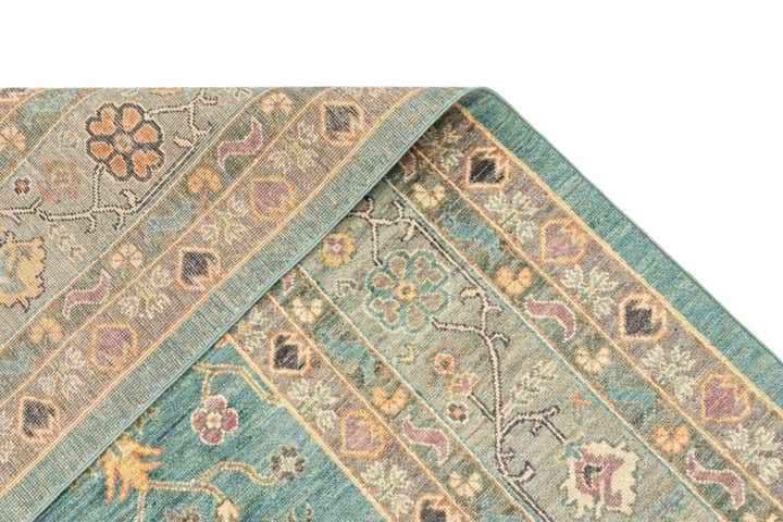 10' x 14' 1 Hand Knotted Oushak Rug