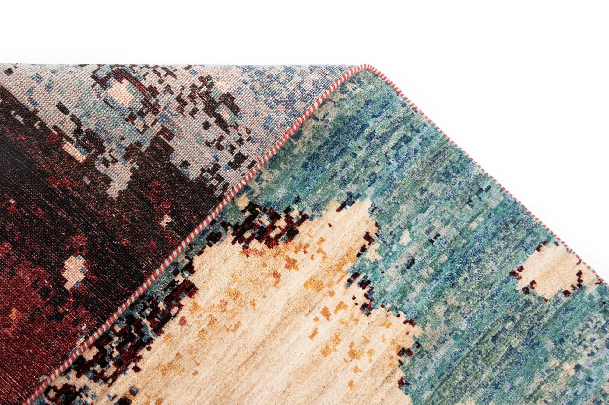 7' 11 x 9' 6 Rubin Wool Rug