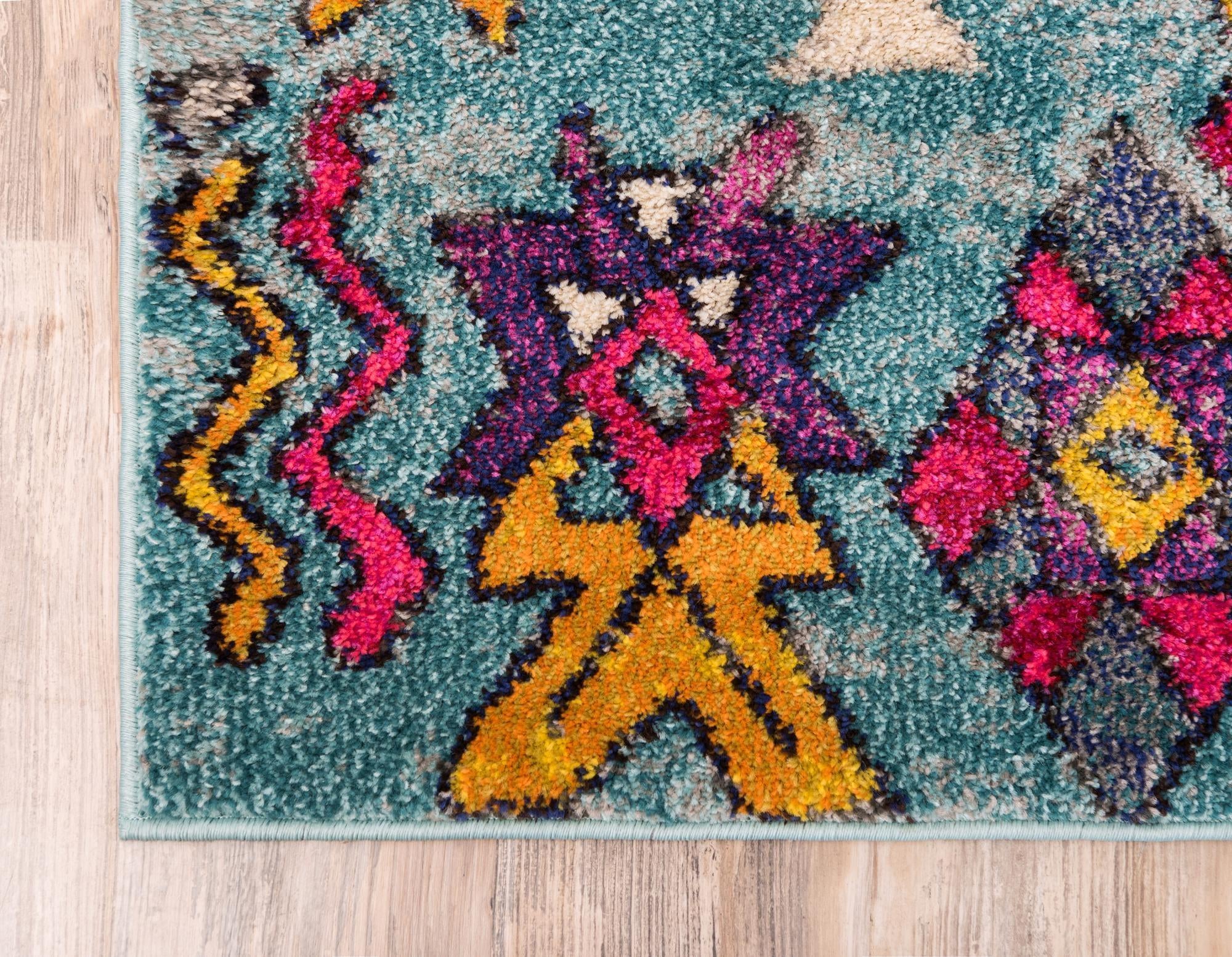 9' x 12' Washable Santa Fe Rug