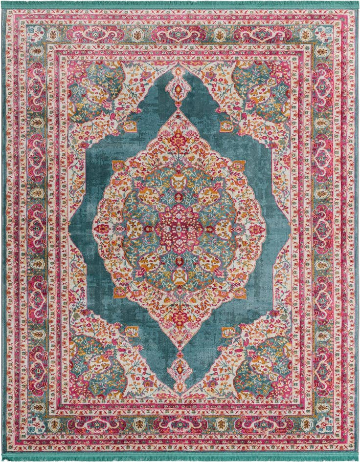 Detail image of 5' 5 x 8' Santiago Rug