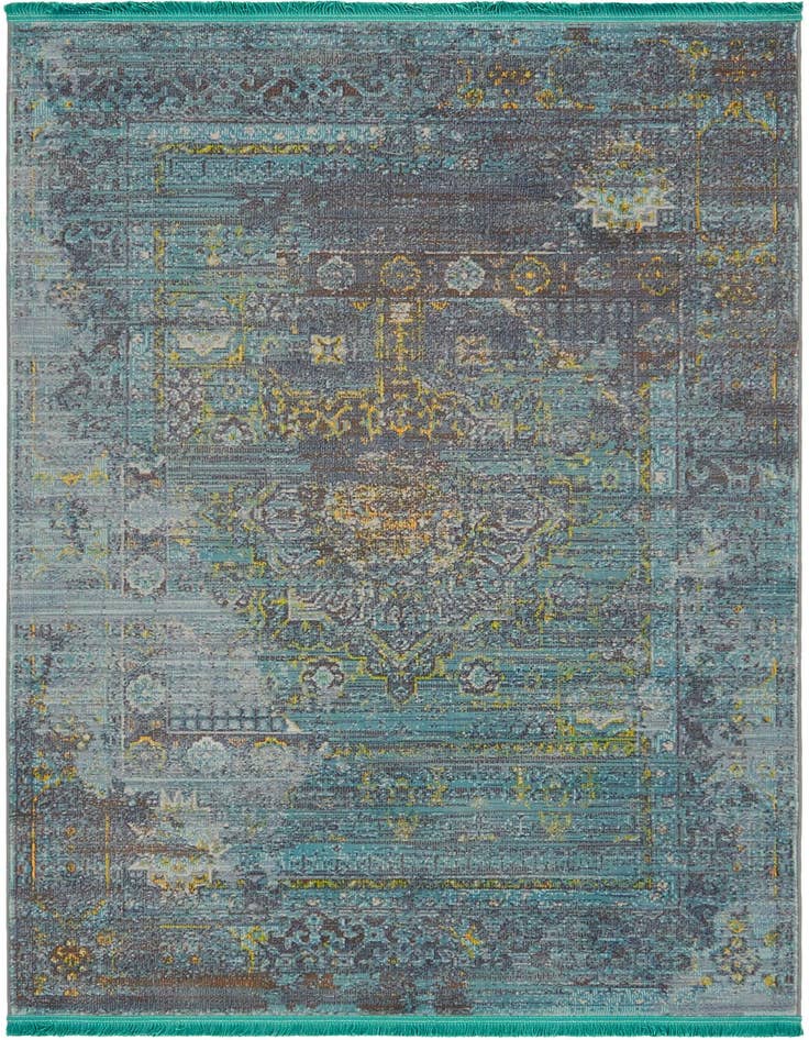 Detail image of 4' 3 x 6' Santiago Rug