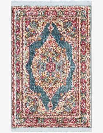 Turquoise Santiago Rug