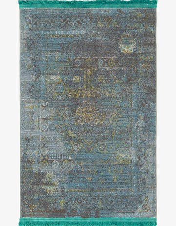 Turquoise Santiago Rug