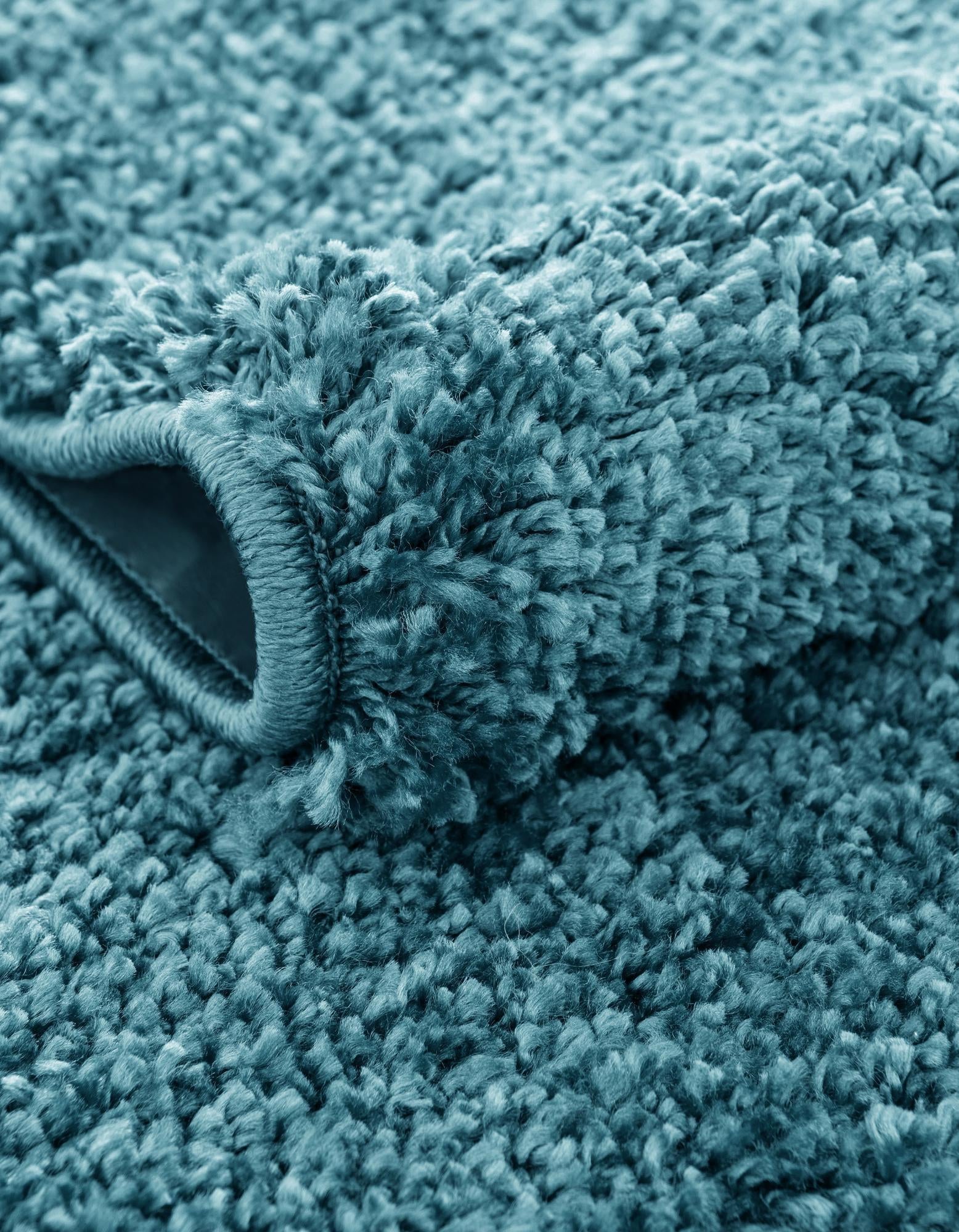 8' x 10' Soft Solid Shag Rug