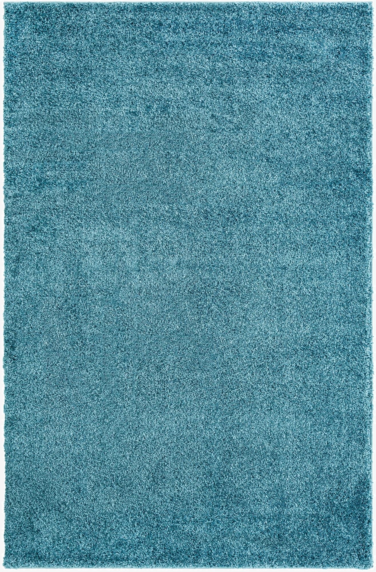 5' 3 x 8' Soft Solid Shag Rug