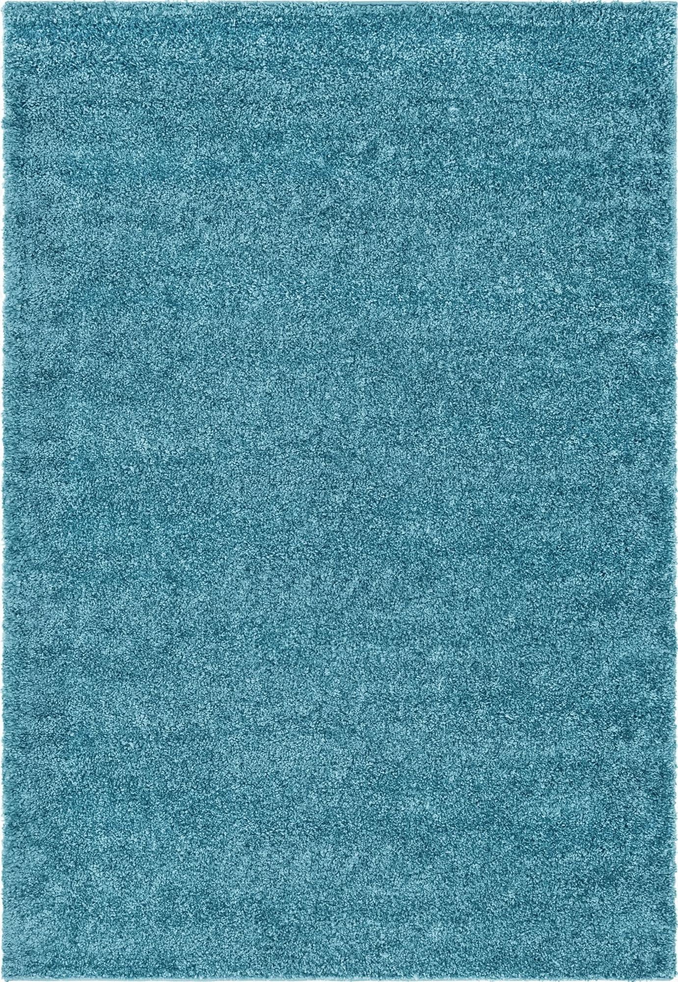 6' x 9' Soft Solid Shag Rug