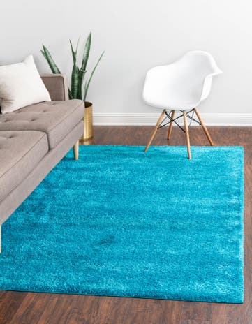 2' 2 x 3' Solid Frieze Rug