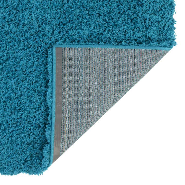 5' 3 x 7' Solid Shag Rug