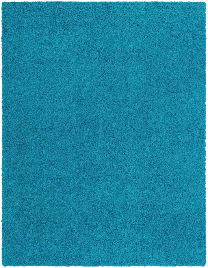 9' x 12' Solid Shag Rug