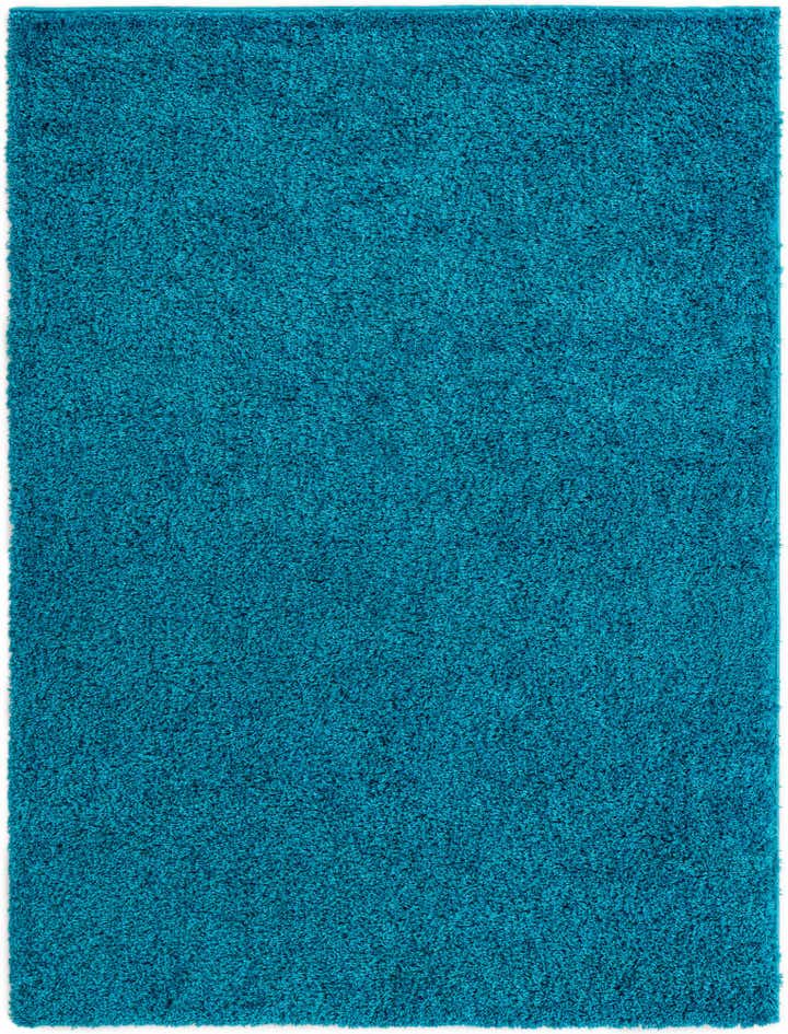 5' 3 x 7' Solid Shag Rug
