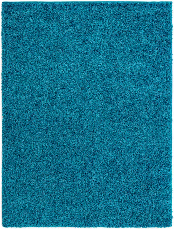 Detail image of 5' 3 x 7' Solid Shag Rug