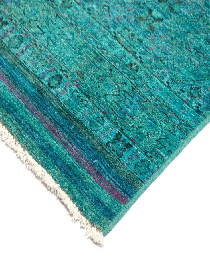 Detail image of 8' 7 x 12' 1 Torkman Wool Rug