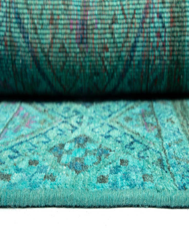 Detail image of 8' 7 x 12' 1 Torkman Wool Rug