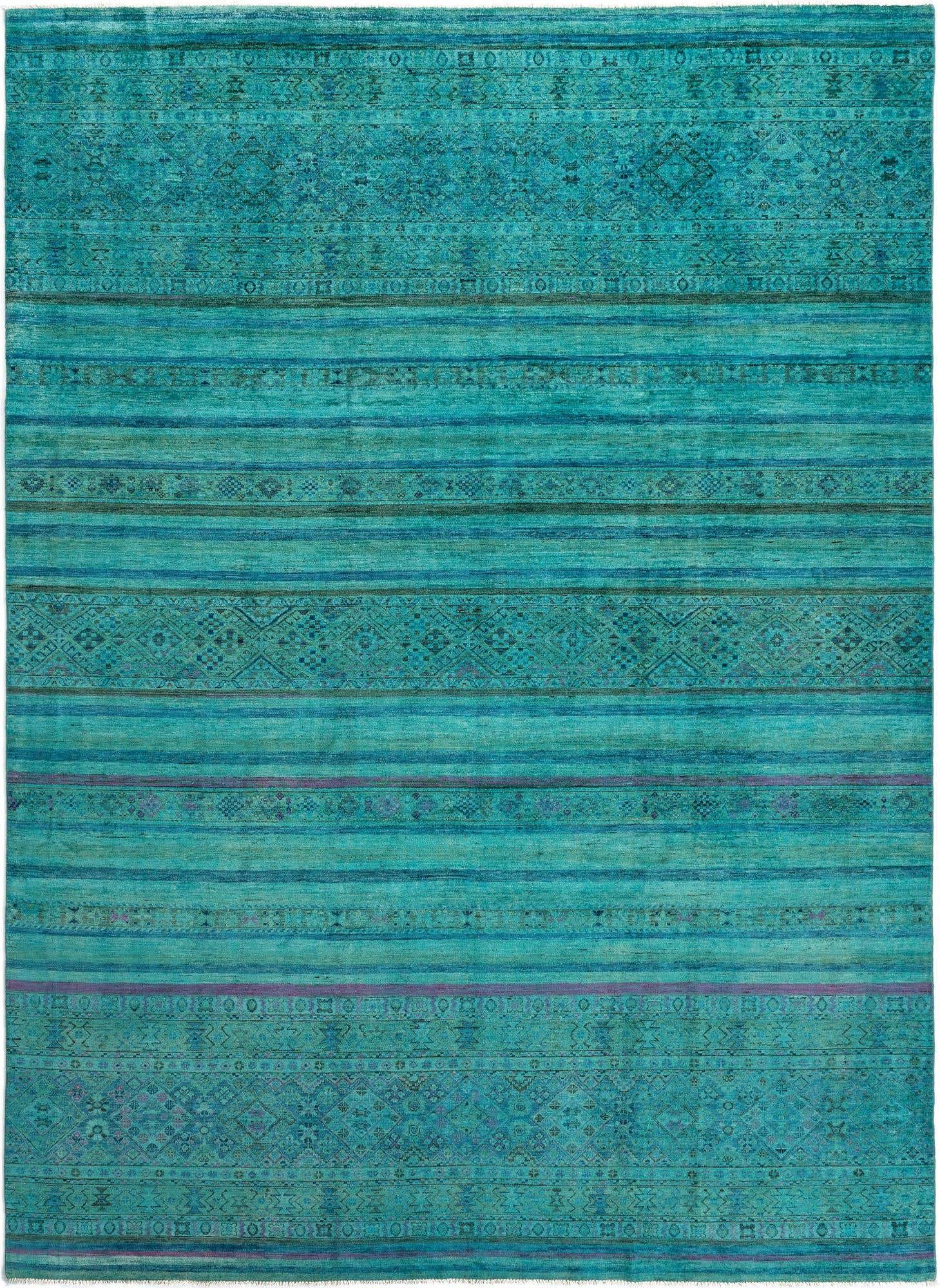 8' 7 x 12' 1 Torkman Wool Rug