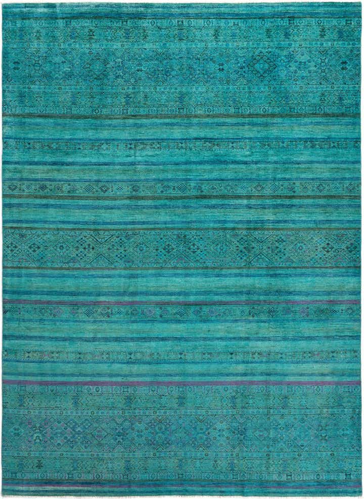 8' 7 x 12' 1 Torkman Wool Rug