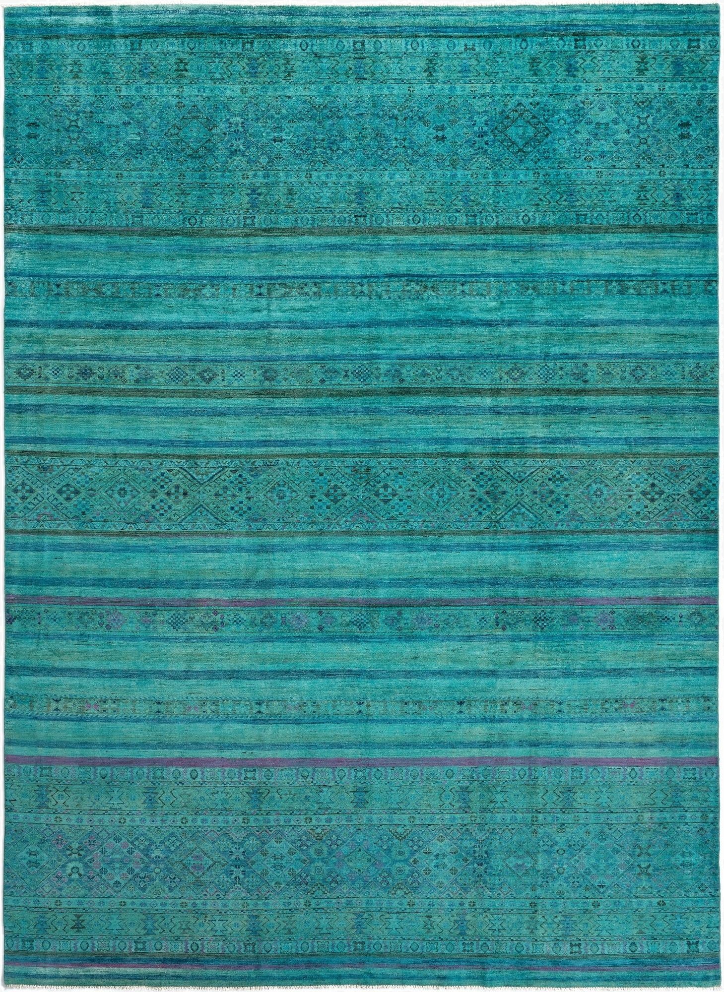 8' 7 x 12' 1 Torkman Wool Rug