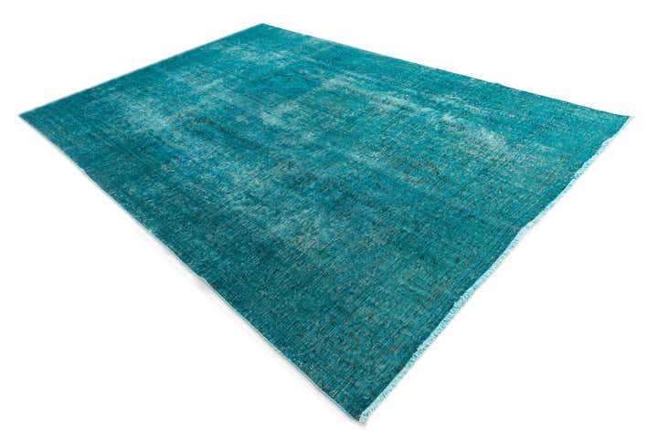 7' 4 x 10' 6 Hand Knotted Ultra Vintage Persian Wool Rug