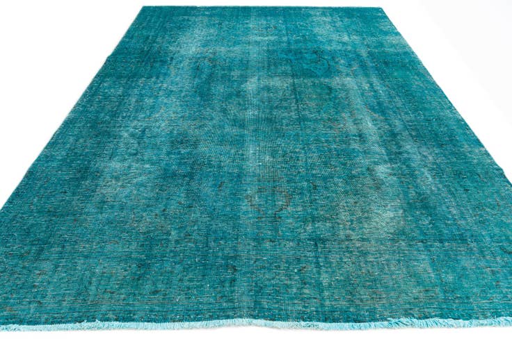 Detail image of 7' 4 x 10' 6 Hand Knotted Ultra Vintage Persian Wool Rug