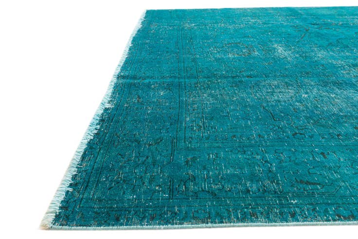 Detail image of 7' 4 x 10' 6 Hand Knotted Ultra Vintage Persian Wool Rug