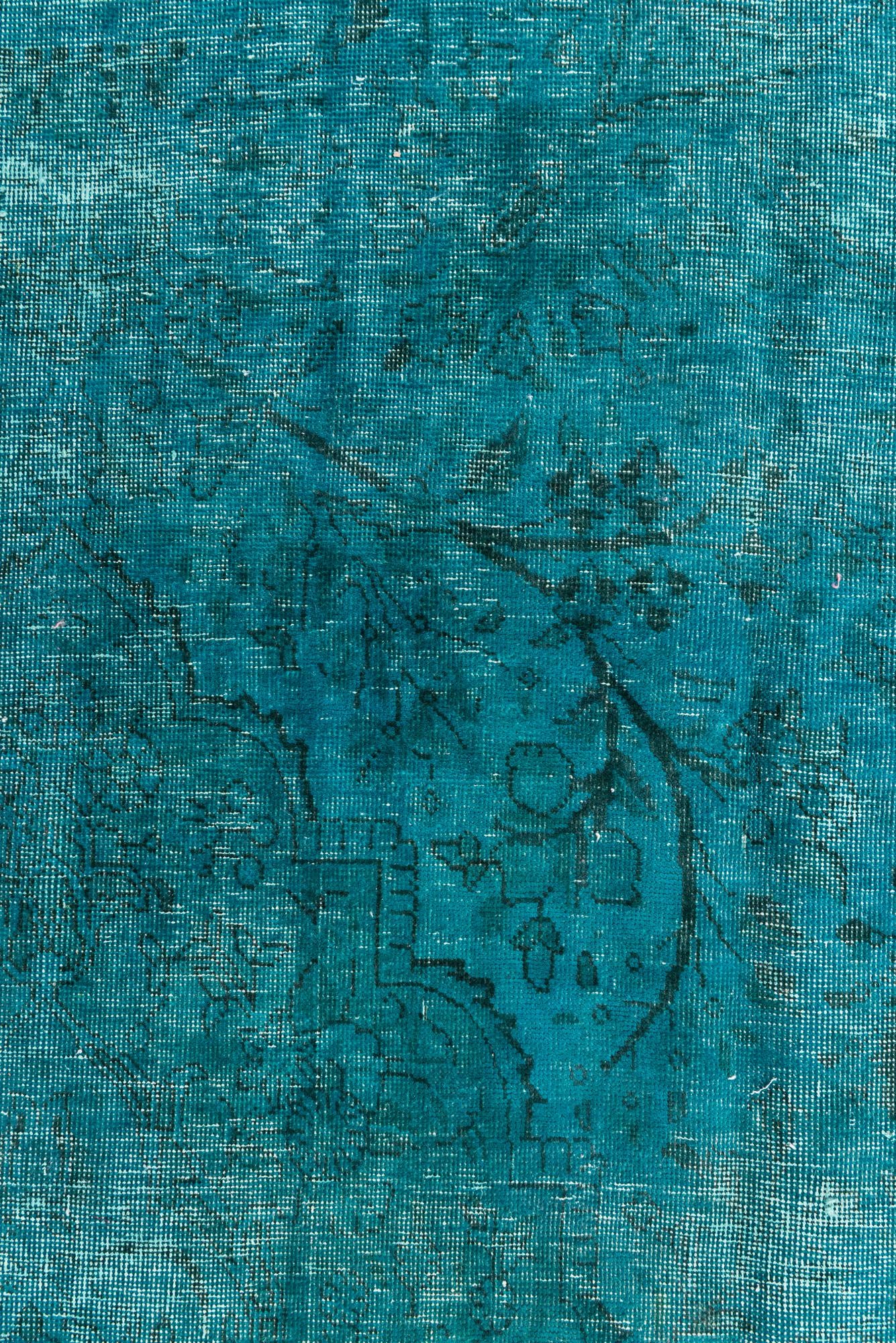 7' 4 x 10' 6 Hand Knotted Ultra Vintage Persian Wool Rug