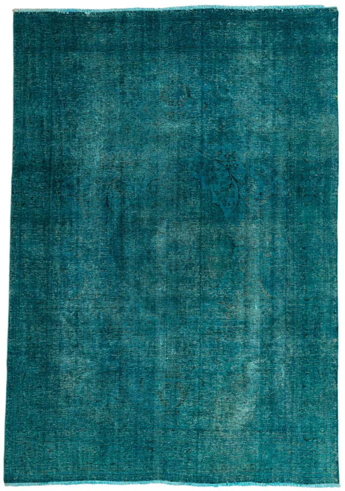 7' 4 x 10' 6 Hand Knotted Ultra Vintage Persian Wool Rug