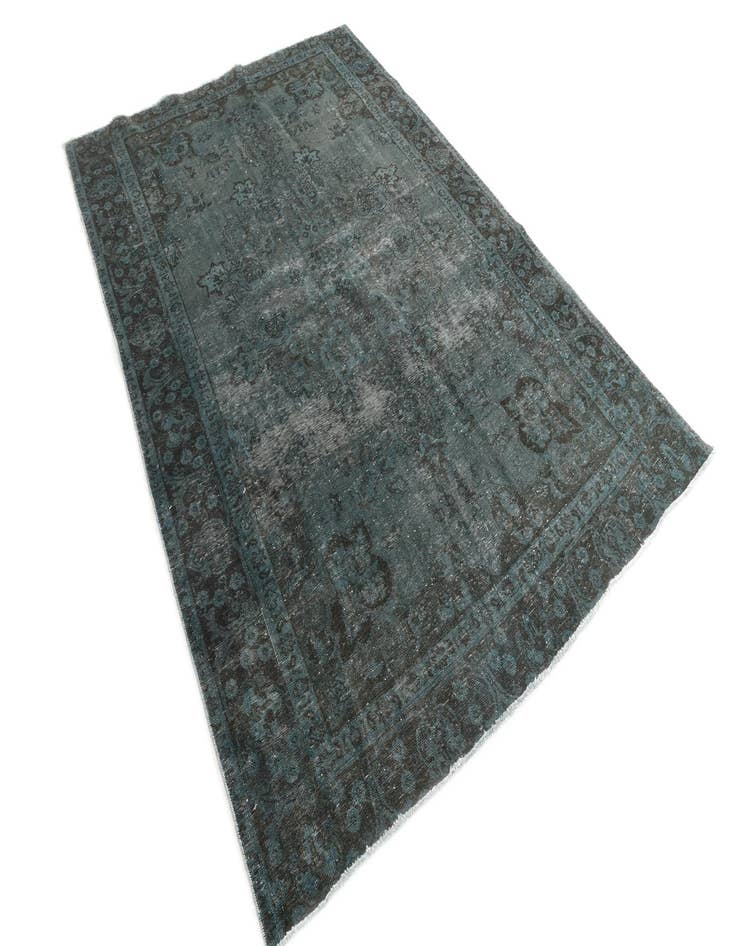 Detail image of 6' 2 x 9' 4  Hand Knotted Ultra Vintage Persian Wool Rug