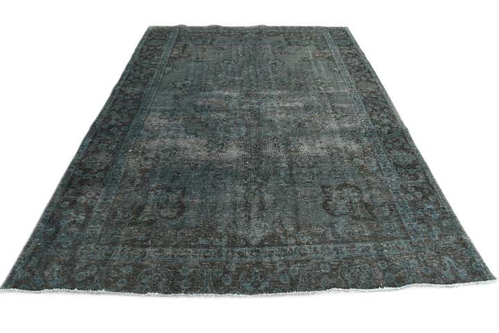 6' 2 x 9' 4 Hand Knotted Ultra Vintage Persian Wool Rug