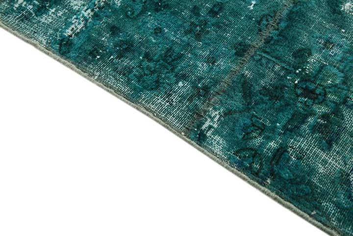 5' 8 x 8' Hand Knotted Ultra Vintage Persian Wool Rug