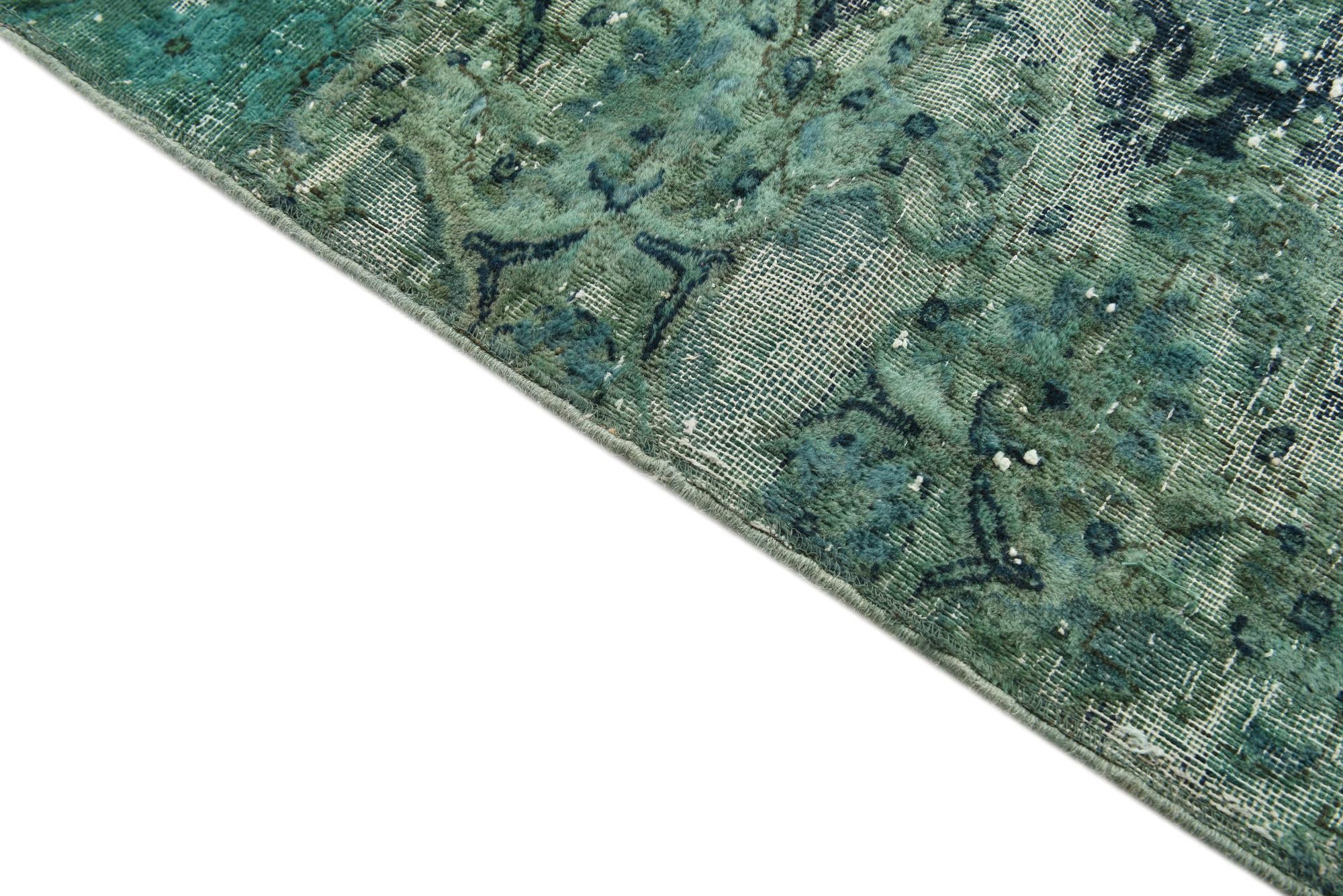 5' 7 x 8' Hand Knotted Ultra Vintage Persian Wool Rug